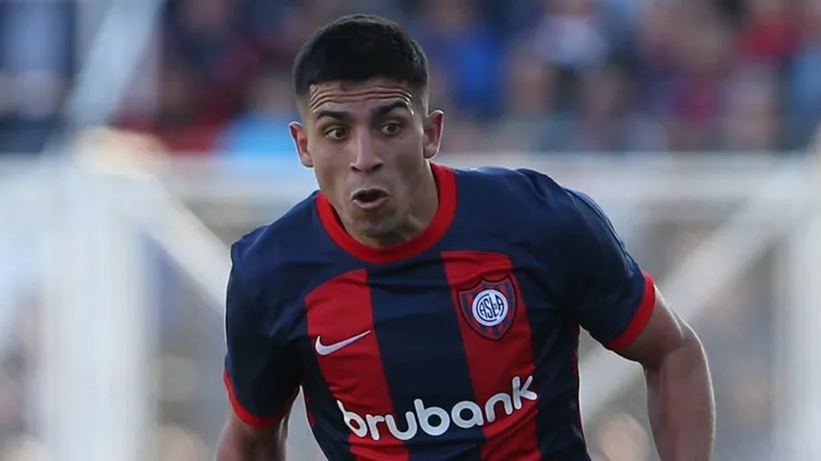 Alexis Cuello, jugador de San Lorenzo.