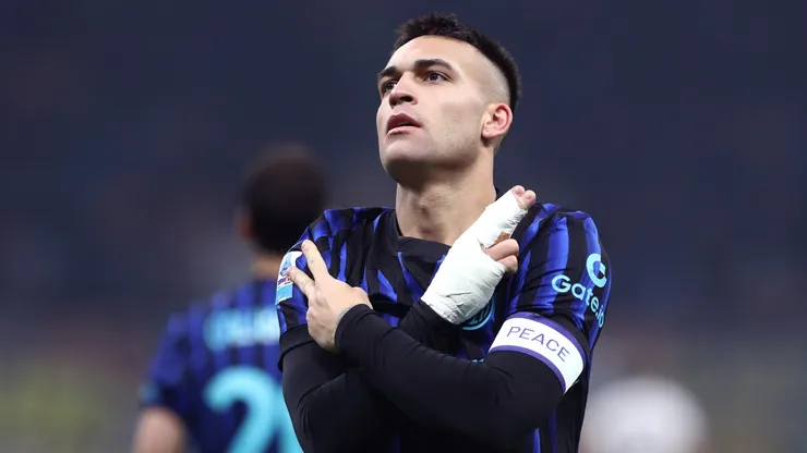 Lautaro Martínez, delantero de Inter de Milán.
