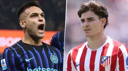 Lautaro Martínez suma 6 goles y 2 asistencias en los últimos 5 partidos del Inter de Milán en la Serie A, mientras que Julián Alvarez hace 8 que no convierte en LaLiga.