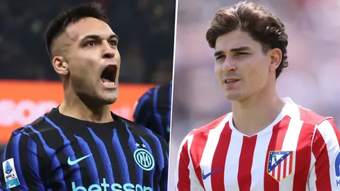 Lautaro Martínez suma 6 goles y 2 asistencias en los últimos 5 partidos del Inter de Milán en la Serie A, mientras que Julián Alvarez hace 8 que no convierte en LaLiga.