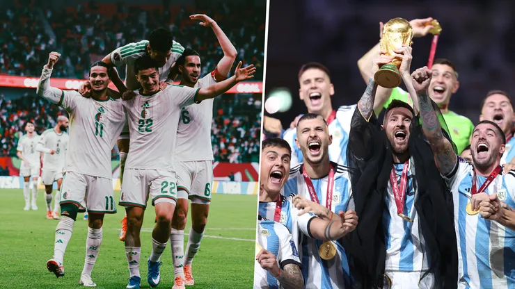 Desde Argelia, ante el gran presente en la Copa Africana de Naciones, ya quieren enfrentar a Argentina en la Copa del Mundo.