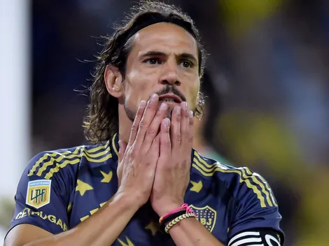 Edinson Cavani y una decisión que preocupa en Boca: juega con dolor o se retira