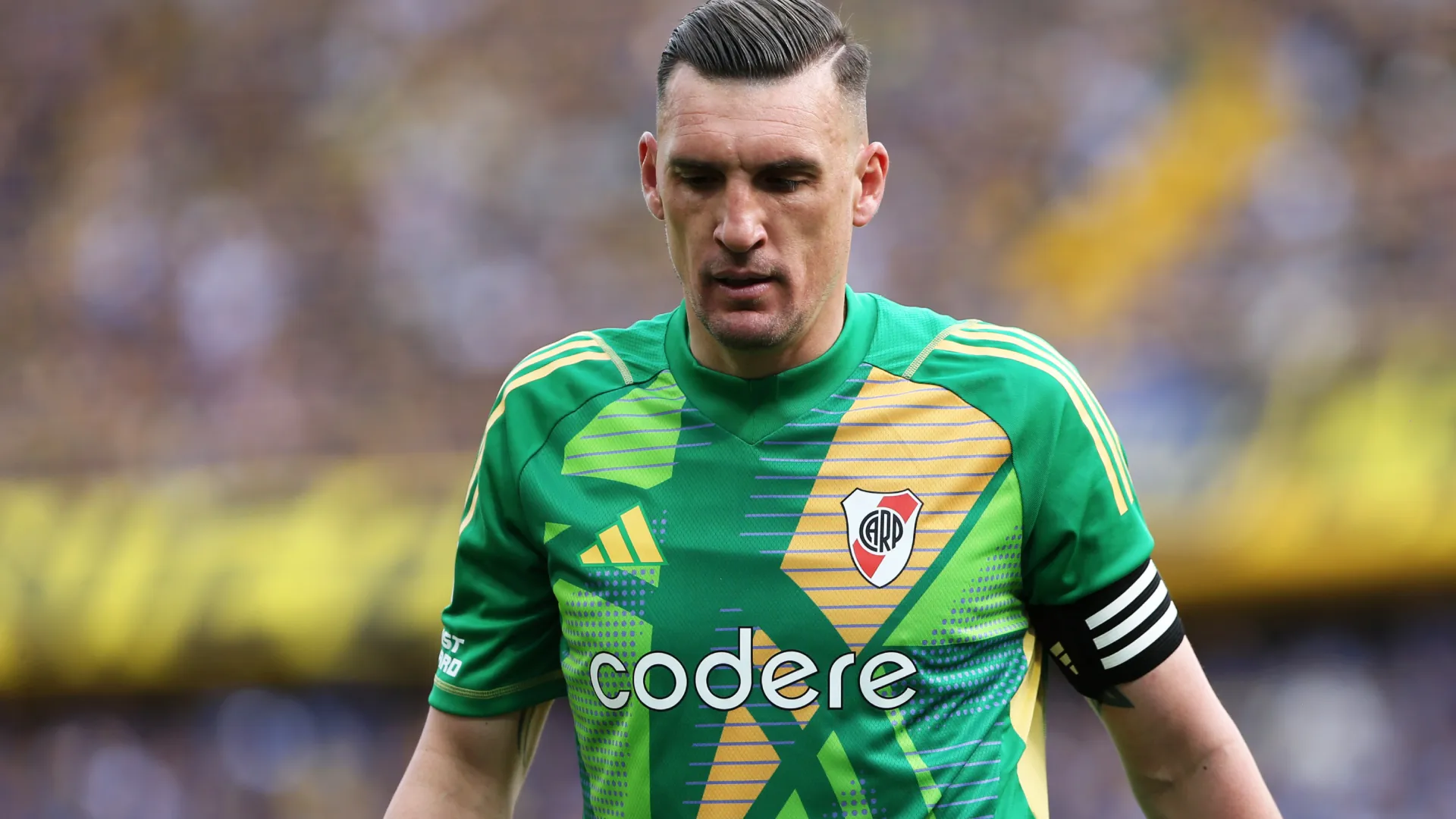 Franco Armani, experimentado arquero de River Plate.