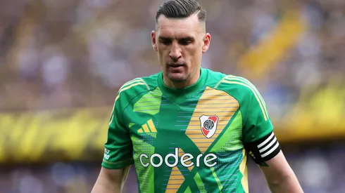 Franco Armani, experimentado arquero de River Plate.