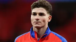 Julián Alvarez suma en la temporada 25/26 con el Atlético de Madrid 11 goles y 5 asistencias en 24 partidos.