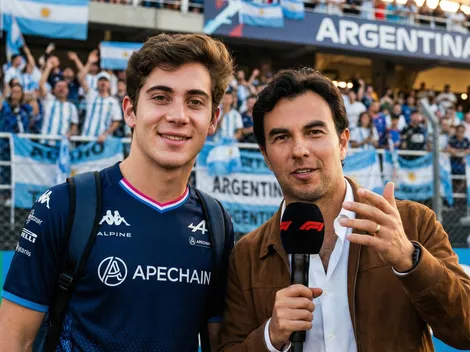 Checo Pérez destacó qué deben aprender en México de Franco Colapinto y los fanáticos argentinos: "Estoy impresionado"