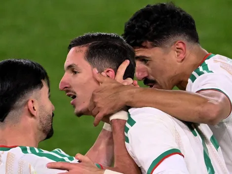 En la prórroga y con un golazo de Boulbina, Argelia eliminó a Congo y se metió en cuartos de final de la Copa Africana