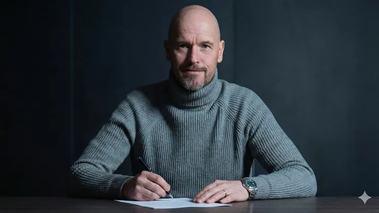 Erik ten Hag acordó con un nuevo equipo.