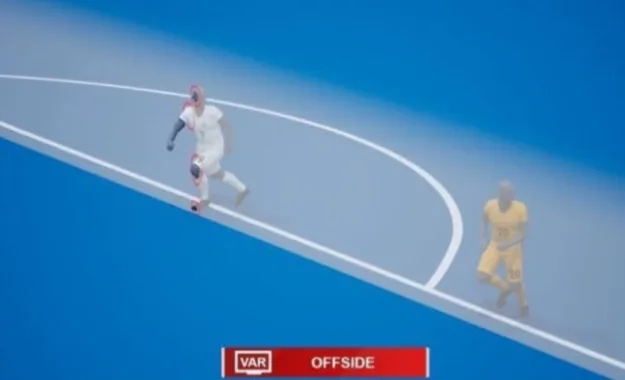 El fuera de juego semiautomático aspira a dar más garantías en el Mundial 2026 (imagen ilustrativa, @giraltpablo).