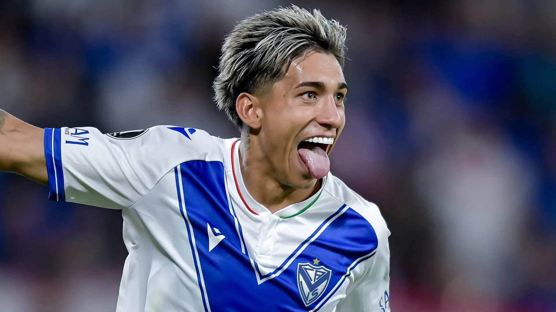 Maher Carrizo, delantero de Vélez.