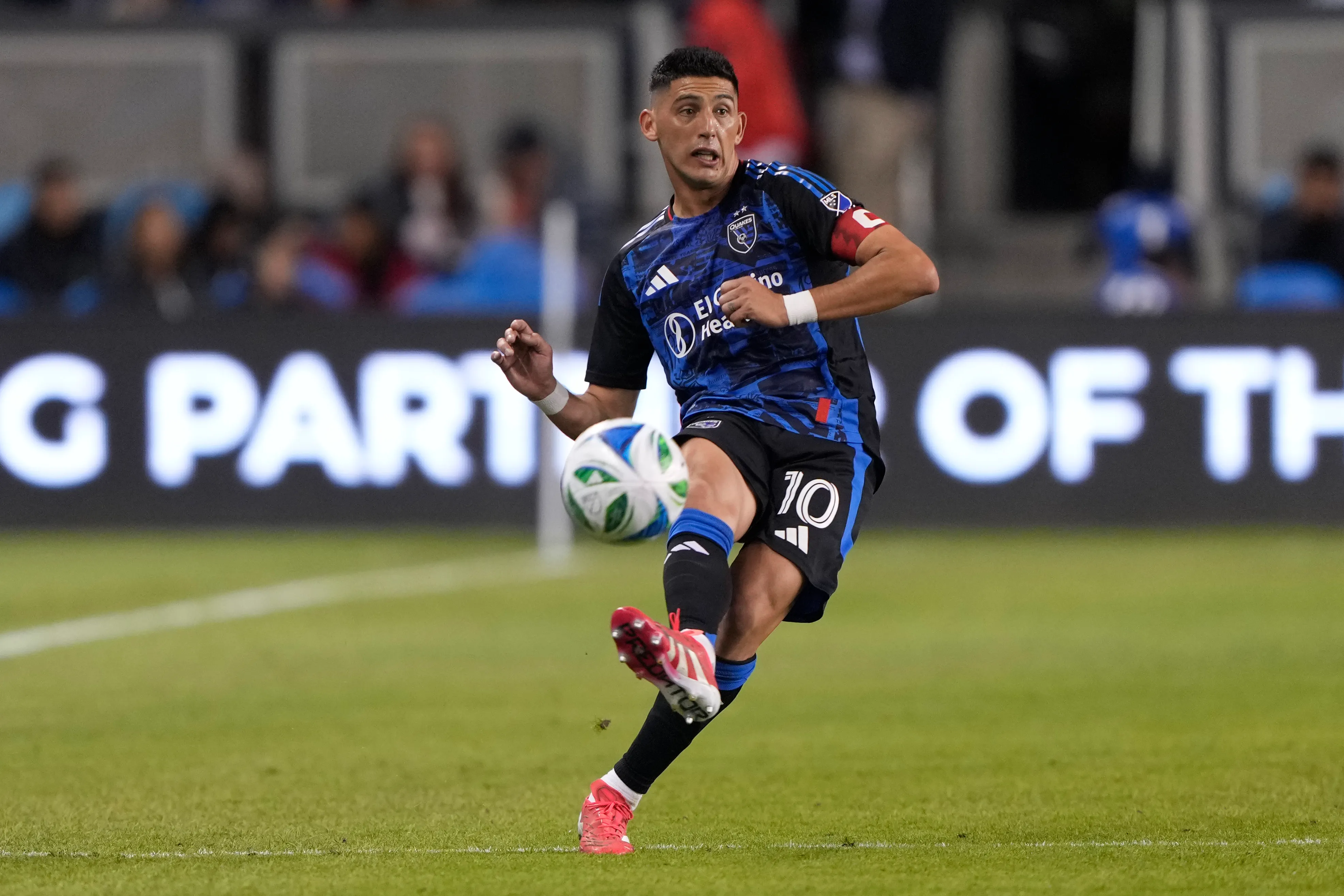 Cristian Espinoza jugará en Nashville tras siete años en San José (Getty Images).