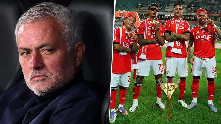 José Mourinho criticó a sus jugadores luego de la derrota del Benfica con el Braga por la Copa de la Liga de Portugal.