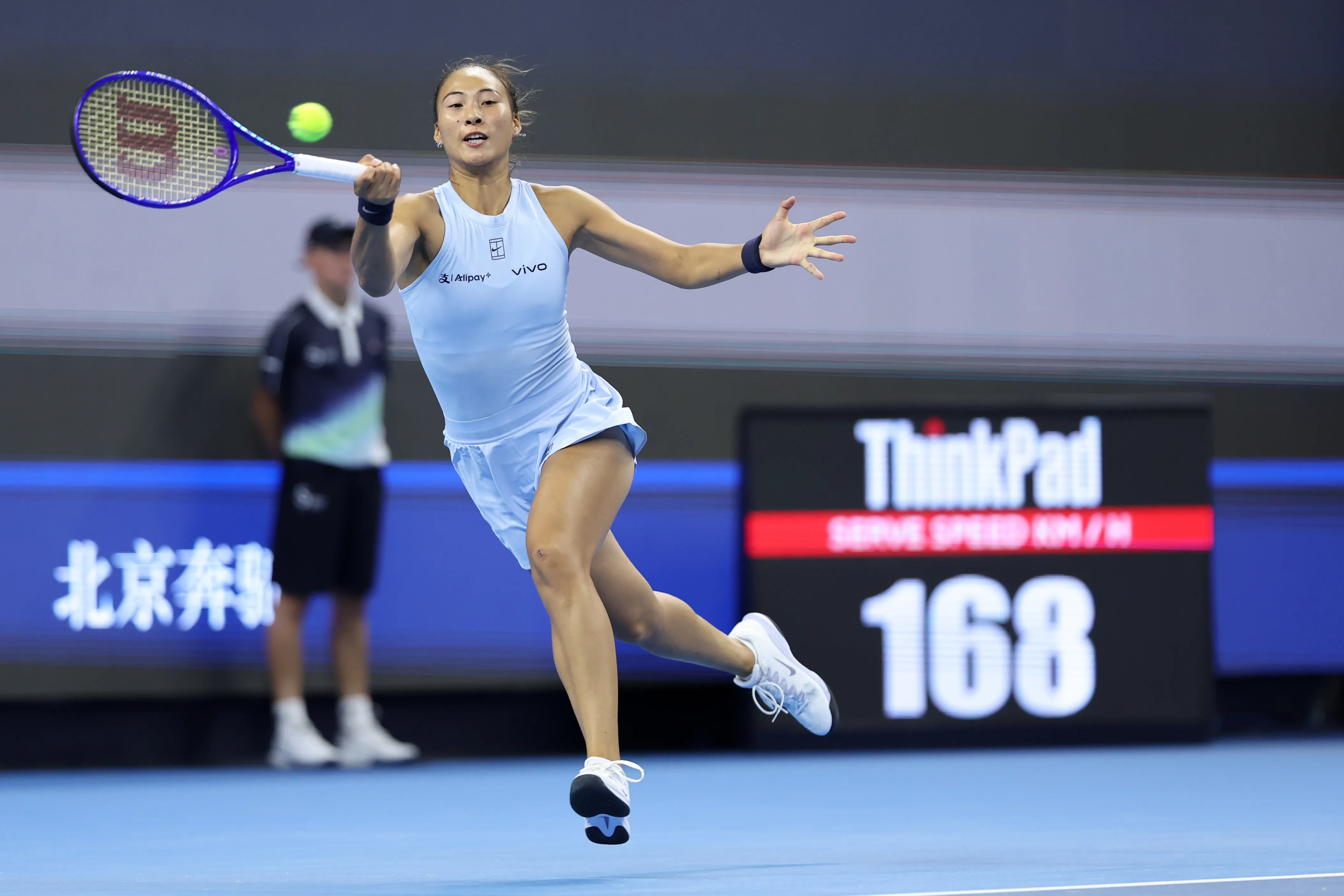 Qinwen Zheng en 2025. (Foto: Getty).