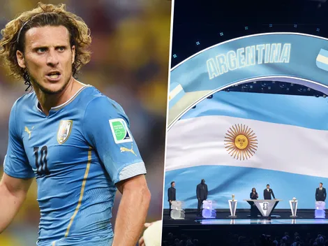 Diego Forlán: ''El grupo de Argentina es fácil y condiciona al de Uruguay y España''