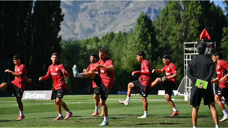 River realiza la pretemporada en San Martín de Los Andes.