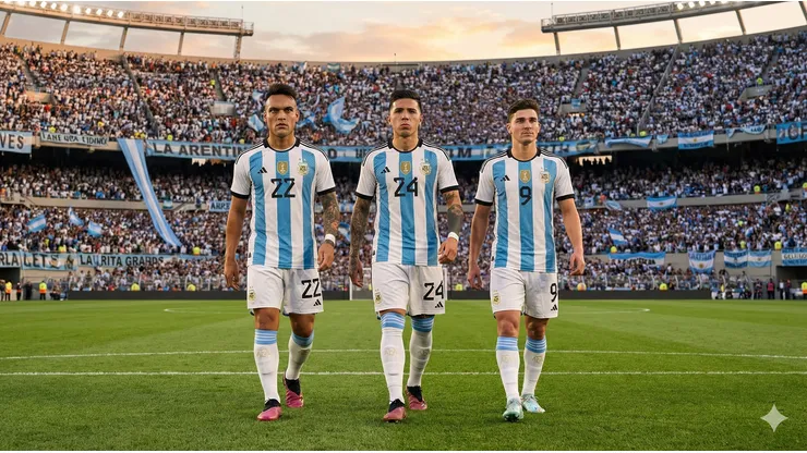 Lautaro Martínez, Enzo Fernández y Julián Álvarez, entre los más valiosos.