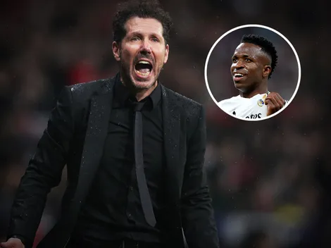 Simeone, tras la polémica con Vinícius: "Tengo memoria complicada"