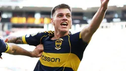 Kevin Zenón, volante de Boca.