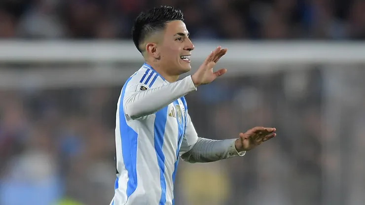 Thiago Almada, jugador de la Selección Argentina