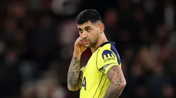 El defensor argentino no podrá jugar por la tercera ronda de la FA Cup.