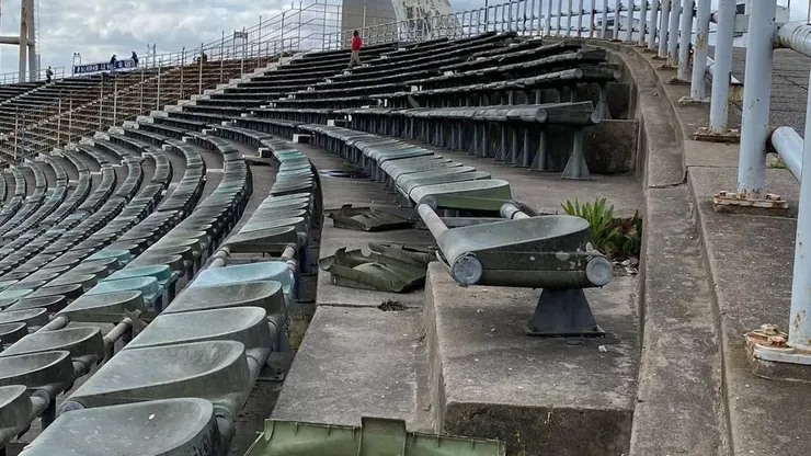 El lamentable estado de un estadio mundialista que recibirá una inversión de 40 millones