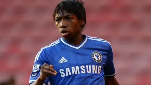 Lamisha Musondo, ex futbolista belga en su estadía en Chelsea.