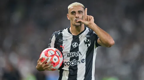 Germán Berterame, delantero argentino de Rayados de Monterrey.