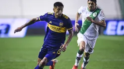 Rodrigo Montes, durante su estadía en Boca.