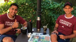 Matías Ibáñez junto a José Sand.