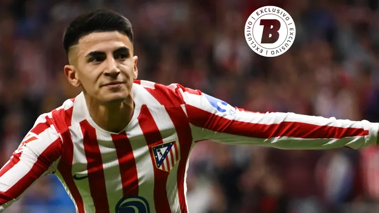 Thiago Almada, con las horas contadas en Atlético de Madrid.