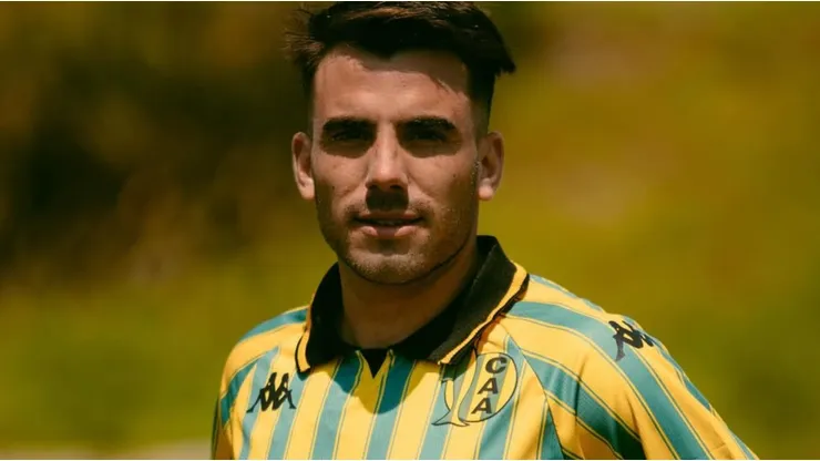 Tomás Fernández fue presentado en Aldosivi.