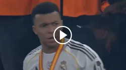 Kylian Mbappé y un polémico gesto tras la derrota de Real Madrid.