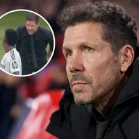 Diego Simeone le pidió disculpas a Vinícius y a Florentino Pérez