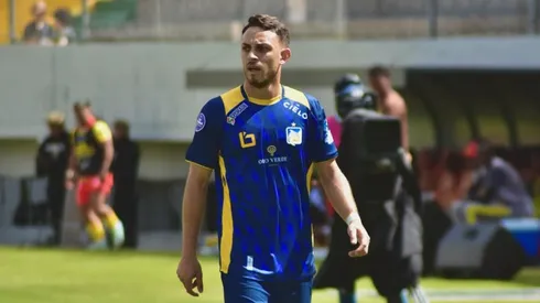 Nahuel Gallardo en su paso por Delfín.