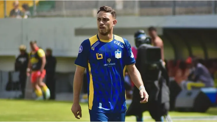Nahuel Gallardo en su paso por Delfín.