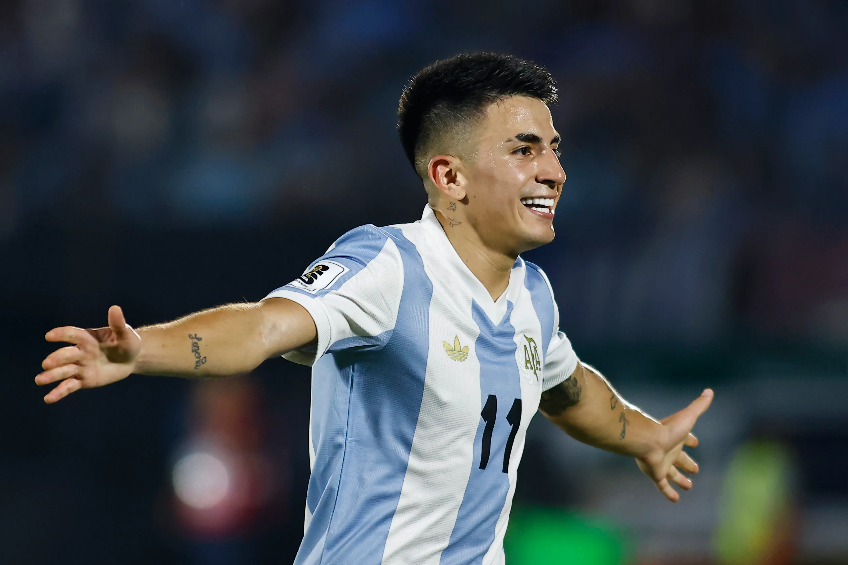 Thiago Almada, futbolista de la Selección Argentino. (Getty Images)