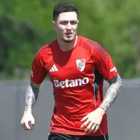 Se reveló el motivo por el que Aníbal Moreno no jugó en el amistoso entre River y Millonarios