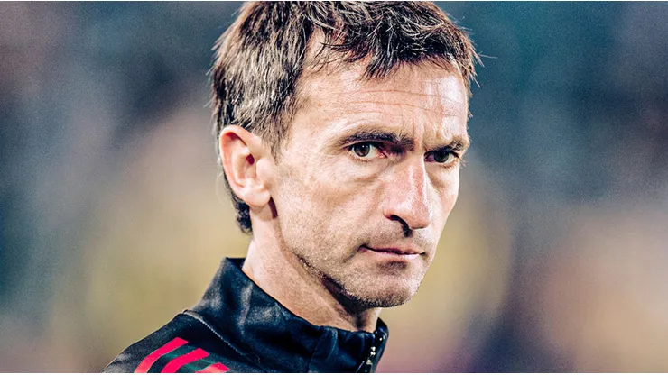 Marcelo Barovero, actual entrenador de arqueros de River.