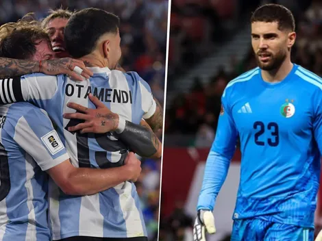 Mundial 2026: Luca Zidane, arquero de Argelia, ya se mentaliza en el partido con Argentina