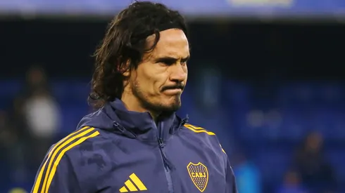 Edinson Cavani, delantero de Boca.