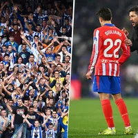 El tenso momento que vivieron Diego y Giuliano Simeone con los hinchas del Deportivo La Coruña