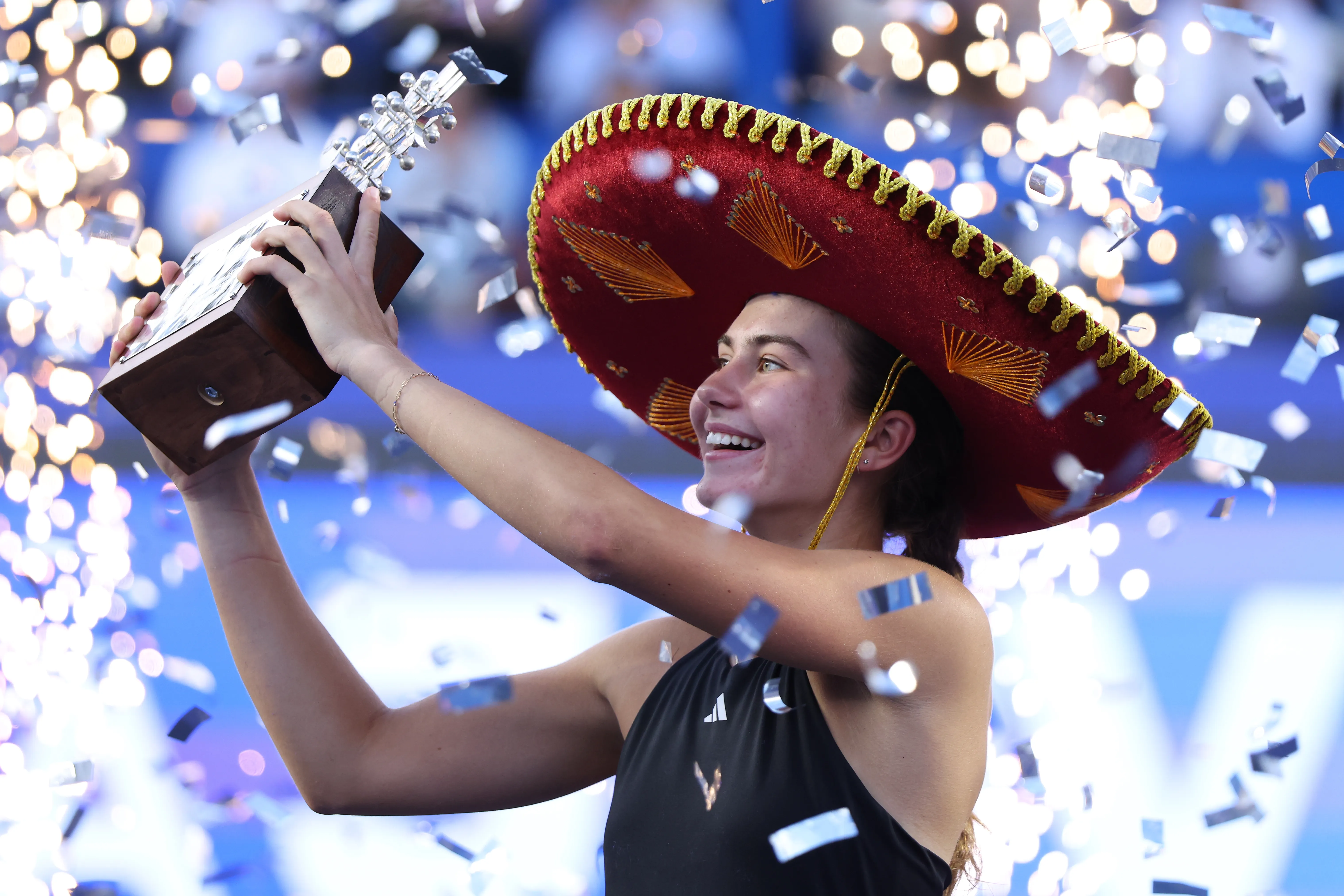 Jovic fue la tenista más joven en coronar en Guadalajara. (Getty).