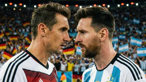 El capitán de la Selección Argentina necesita marcar cuatro tantos en 2026 para superar al alemán.