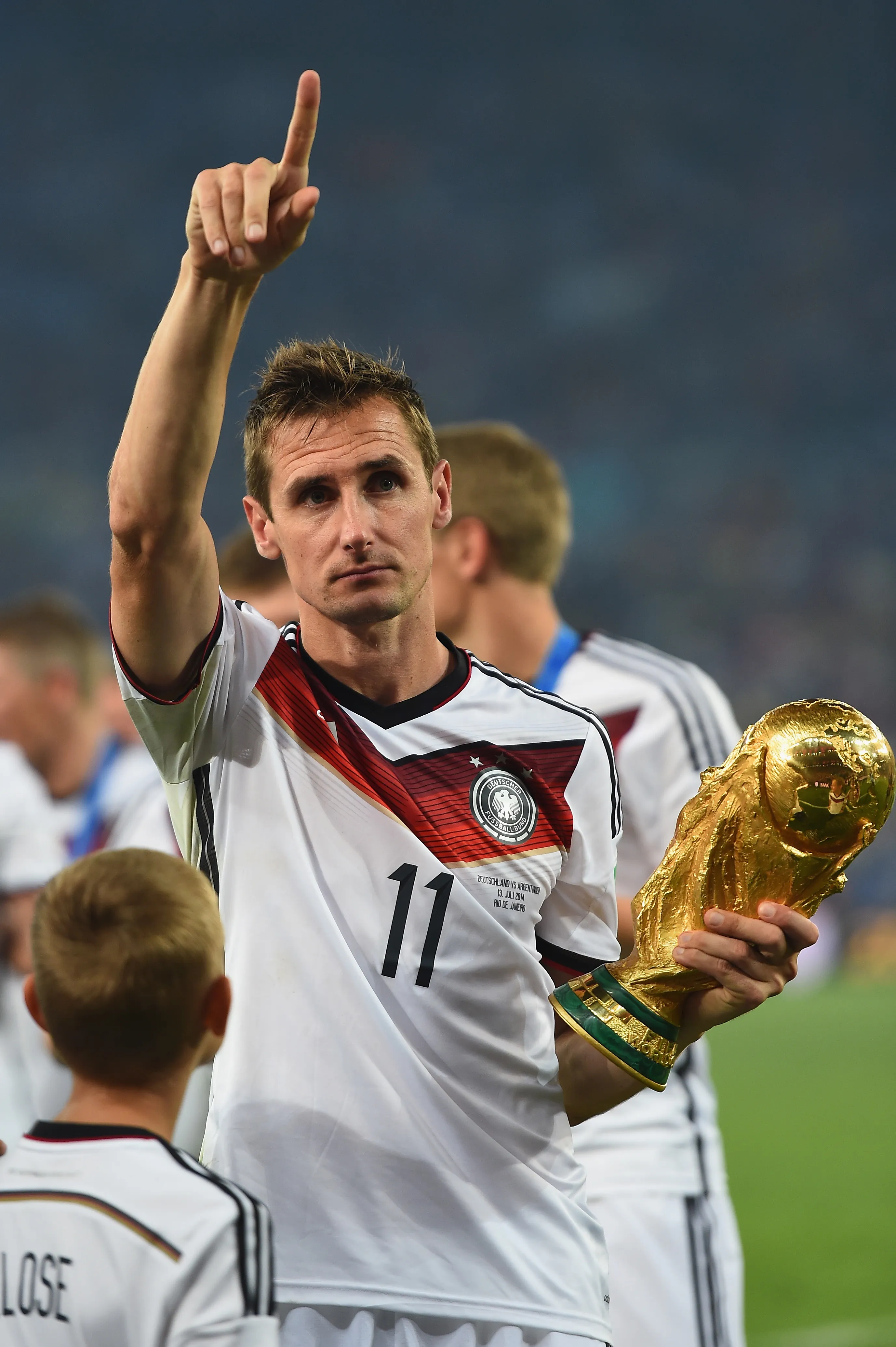 Con 16 goles, Miroslav Klose es el máximo artillero en la historia de los Mundiales. (Getty).