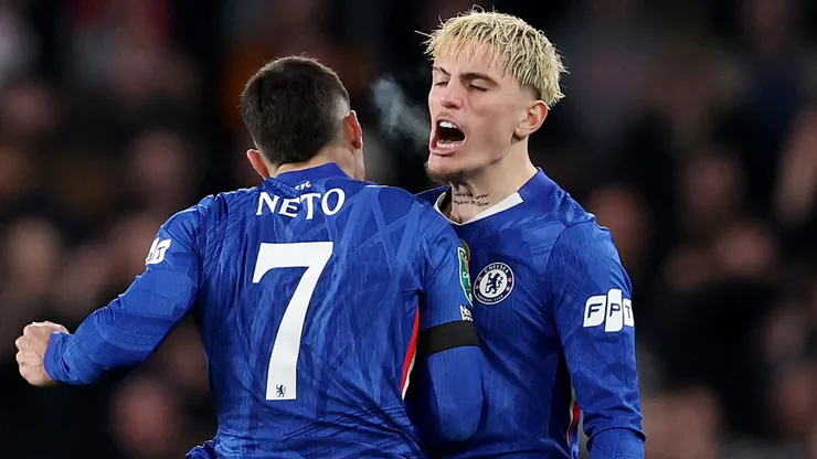 Alejandro Garnacho, delantero de Chelsea.