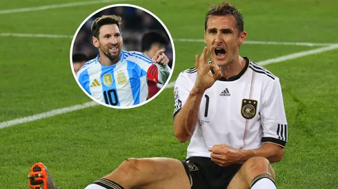 Miroslav Klose, de 16 goles en la Copa del Mundo, cree que Lionel Messi o Kylian Mbappé lo van a superar en el Mundial 2026.