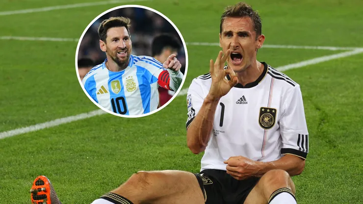 Miroslav Klose, de 16 goles en la Copa del Mundo, cree que Lionel Messi o Kylian Mbappé lo van a superar en el Mundial 2026.