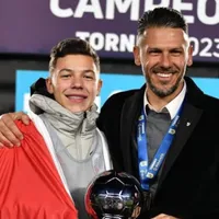 Martín Demichelis elogió a su hijo mientras entrena para sumarse a River: “Pinta mejor que el padre”