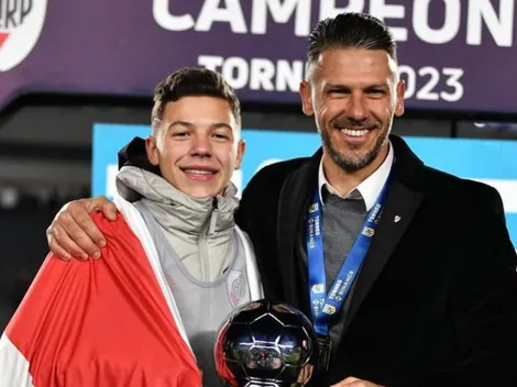 Martín Demichelis elogió a su hijo mientras entrena para sumarse a River: “Pinta mejor que el padre”