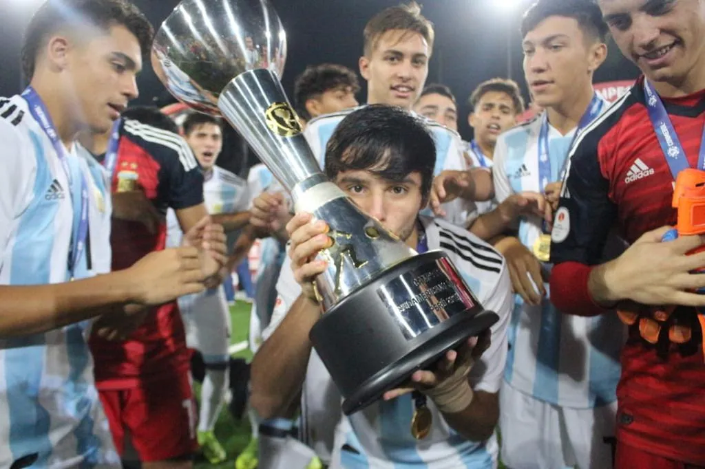 Luciano Vera, campeón con la Selección Argentina Sub 17. (Foto: Luciano Vera).